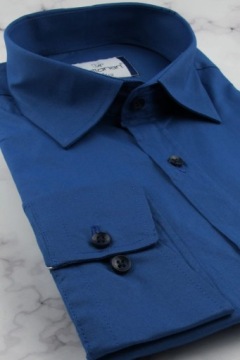 Мужская элегантная деловая рубашка к костюму E421