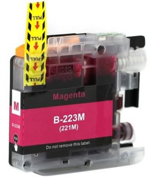 Tusz do Brother LC223 B-223Ma czerwony magenta 10ml
