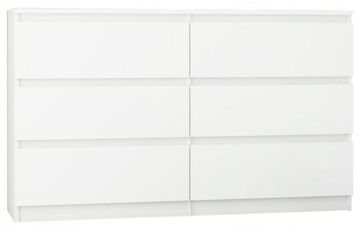 КОМОД R-120 ШКАФ С 6 ЯЩИКАМИ БЕЛЫЙ R120