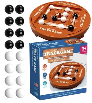 GRA PLANSZOWA STRATEGICZNA ORBITO LOGIC CHESS TRACK GAME