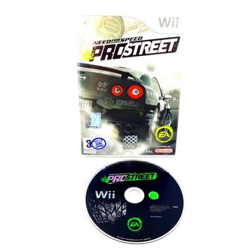 NEED FOR SPEED PRO STREET PROSTREET NINTENDO WII PAL ENG