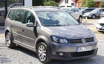 Volkswagen Touran II 2.0 TDI 177KM 2014 Volkswagen Touran CROSS, K.Cofania, Skora, Tempomat, NAVI, Grzane Fotele,, zdjęcie 1