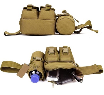 ВОЕННАЯ ТАКТИЧЕСКАЯ НАСТЕННАЯ СУМКА + ЧЕХОЛ-ТЕРМОС