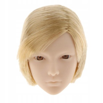 Model głowy Sculpt w skali 1:6 krótkie włosy na