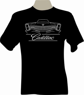 KOSZULKA T-shirt z nadrukiem dla fana CADILLAC