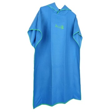 Sporty wodne Surfing Poncho Wetsuit Change Robe Bl