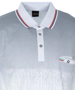 Мужская ФУТБОЛКА ПОЛО БЕЛАЯ с карманом, размер XXL