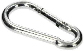 KARABIŃCZYK STRAŻACKI 5 SZT KARABINEK HAK LIN 80