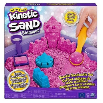 Kinetic Sand Błyszczący Pasek Kinetyczny Foremki