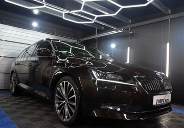 Skoda Superb III Kombi 1.8 TSI 180KM 2016 Skoda Superb Skory_Naglosnienie Canton_Panoramiczny dach 1.8 Benzyna