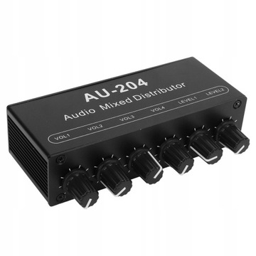 Stereo Audio Splitter Box Mini przedwzmacniacz