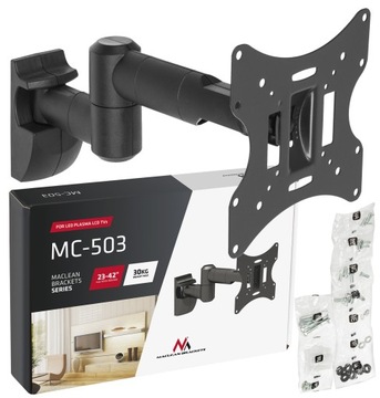 UCHWYT TELEWIZORA TV DO 23-42'' VESA 200 OBROTOWY