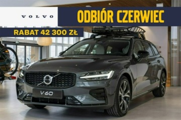 Volvo V60 II  Kombi Facelifting 2.0 B4 B 197KM 2026 Volvo V60 Plus Dark B4 Mild hybrid Benzyna 197 KM