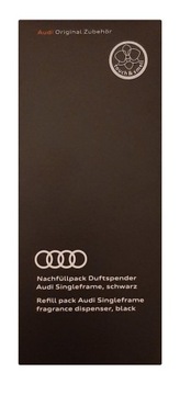 WKŁADY ZAPACHOWE UZUPEŁNIAJĄCE AUDI CZARNY ASO