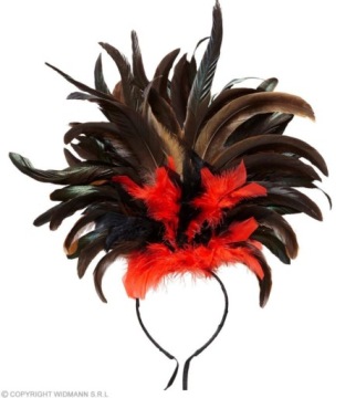 Повязка на голову SUPER 1 для бразильской румбы и самбы 66012W Copacabana Rio Salsa