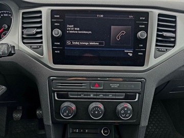 Volkswagen Golf Sportsvan Sportsvan Facelifting 1.0 TSI 110KM 2018 Volkswagen Golf Sportsvan 1.0TSI 110KM Trendline Bezwypadkowy Serwisowany, zdjęcie 14