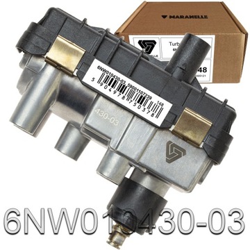 Sterownik nastawnik 6NW010430-03 turbiny BMW 1, 2, 3, 5, X1, X5 - 2.0
