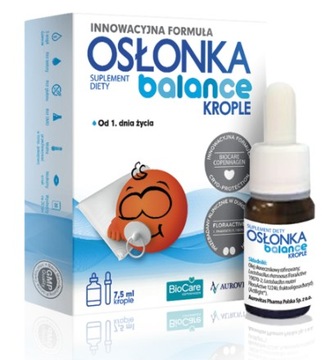 Osłonka Balance probiotyk dla dzieci Krople 7,5ml