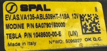 МОДУЛЬ ВЕНТИЛЯТОРА РАДИАТОРА TESLA X