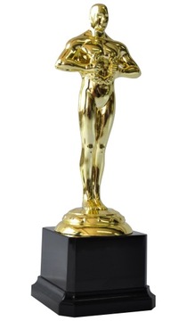 Statuetka figurka WIKTOR złota nagroda konkurs turniej 20 cm + NADRUK P1