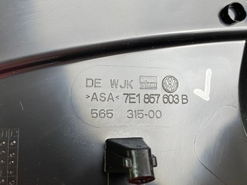 GD VW T5 T6 AMAROK SPODNÍ KRYT ZRCÁTKO LEVÝ 7E1857603B