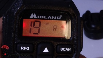 CB Radio Midland M-5 полный контроль в микрофоне