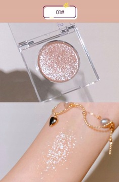 Gorgeous Glitter Eyeshadow Earth Tones Long L