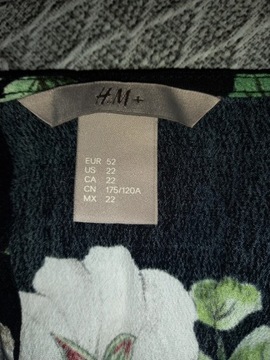 H&M trapezowa sukienka tunika 50/52