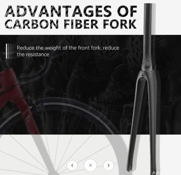 Шоссейный велосипед SAVA из углеродного волокна Shimano SORA R3000, 18 передач, карбон