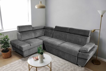 Narożnik z funkcją spania 260x185 Cuba Raty 0%
