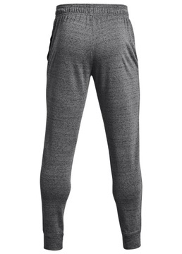 Under Armour spodnie dresowe męskie Rival Fleece Joggers szary rozmiar XXL