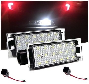 LED LAMPY TABULKY SMART FORFOUR HATCHBACK EV