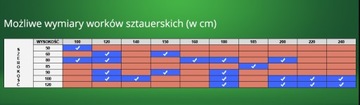 Worek Sztauerski BDB1018 100x180cm poduszka powietrzna zabezpieczenie palet