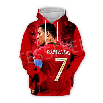 BLUZA 3D Cristiano Ronaldo WSZYSTKIE ROZMIARY