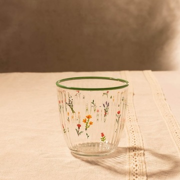 GARDINO Стакан высокий с цветами, 0,38 л ХОМЛА