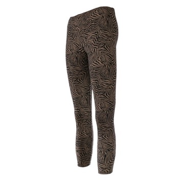 Legginsy ocieplane zebra beż, Tup Tup, r. 110