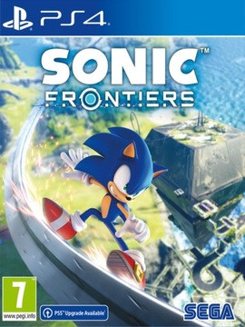 SONIC FRONTIERS Ps4 / komp. Ps5 NOWA FOLIA
