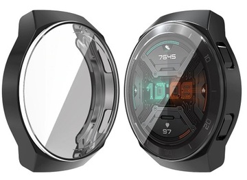 ETUI SILIKONOWE METALIC DO HUAWEI WATCH GT 2e