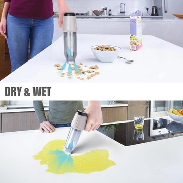 АВТОПЫЛЕСОС 2 В 1 АВТОМОБИЛЬНЫЙ ПЫЛЕСОС 2 В 1 БЕСПРОВОДНОЙ РУЧНОЙ ВЛАЖНЫЙ И СУХОЙ 4000 мАч