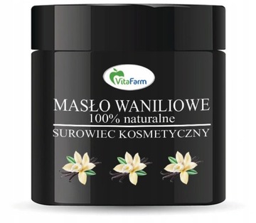 MASŁO WANILIOWE RĘCZNIE ŁUPANE 100% NATURALNE 50 G