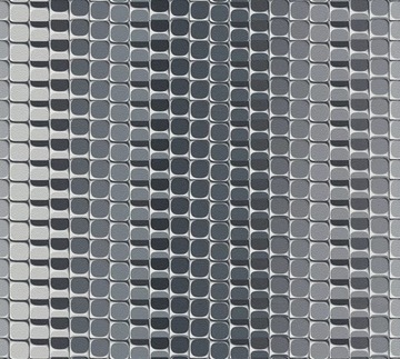 Tapeta ścienna do kuchni geometria 3D zmywalna