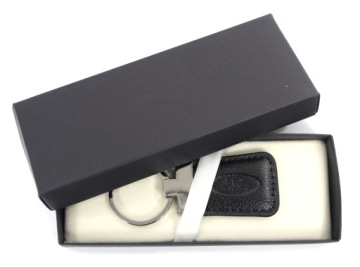 КОЖАНОЕ КОЛЬЦО ДЛЯ КЛЮЧЕЙ С ЛОГОТИПОМ FORD + ЧЕХОЛ