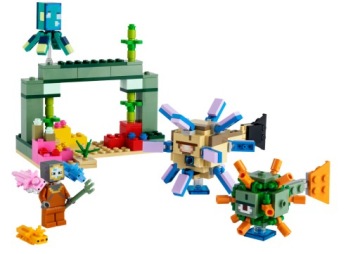 LEGO MINECRAFT 21180 - БОРЬБА С ОХРАННИКАМИ