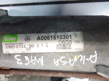 MERCEDES B TŘÍDA W169 W245 1.5B 1.7 STARTÉR A0061510301