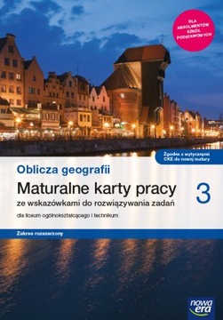 OBLICZA GEOGRAFII 3 karty pracy Z/R NE 2021