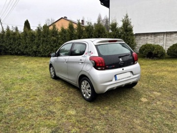 Peugeot 108 1.2 VTi 82KM 2016 Peugeot 108 1,2 PureTech 82KM 5D Klima 87.000km FV, zdjęcie 2