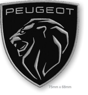 NASZYWKA termo - PEUGEOT 75mm x 68mm HAFT tuning