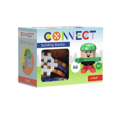Конструктор CONNECT Набір Pocket 30 Boy з фігуркою ADI клітинки