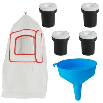 СИФОН ПЕСКОСТРОЙНАЯ МАШИНА МОБИЛЬНАЯ 38Л + ПИСТОЛЕТ + НАСАДКИ + НАБОР ШЛАНГОВ