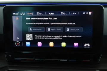 Seat Leon III Hatchback Facelifting 1.5 EcoTSI 150KM 2020 Seat Leon 1.5 TSI, Salon Polska, Skóra, Navi, zdjęcie 11